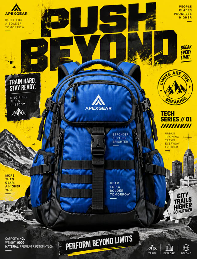 APEXGEAR URBAN ATHLETIC POSTER CAMPAIGN