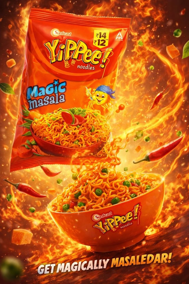 Ultra-high-resolution 8K cinematic commercial food advertisement of **[BRAND NAME] instant noodles**