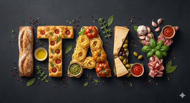 A high-quality digital illustration of the word [COUNTRY NAME] spelled in bold, uppercase letters. T