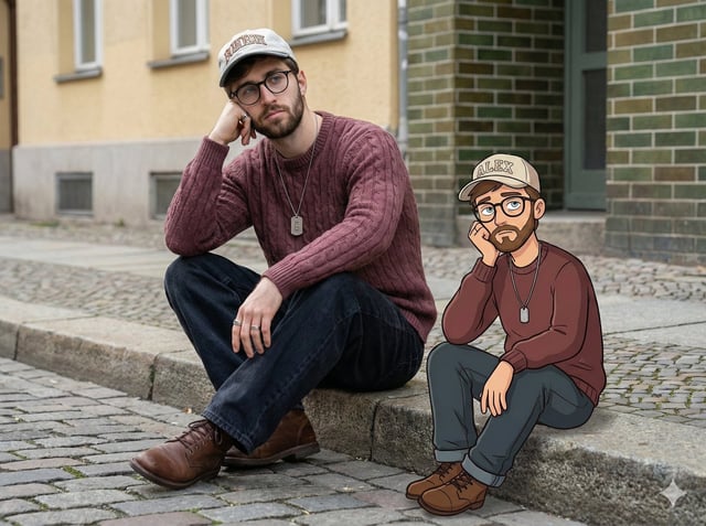 Transform this image [Upload Your Image] into a 64K DSLR shot resolution of A creative urban street 