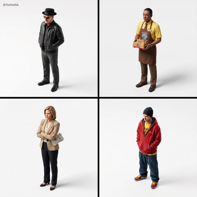 Miniature, full-body, isometric, ultra-realistic figurine of [CHARACTER], wearing their most iconic 