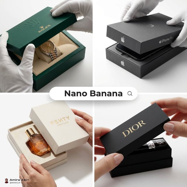 [product], luxury packaging reveal scene, premium unboxing moment, pristine hands partially visible 