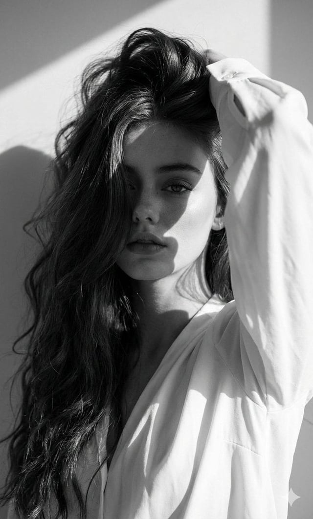 Use The Uploaded Image Of The Woman As Strict Facial Reference And Physical Features - Keep Her Real