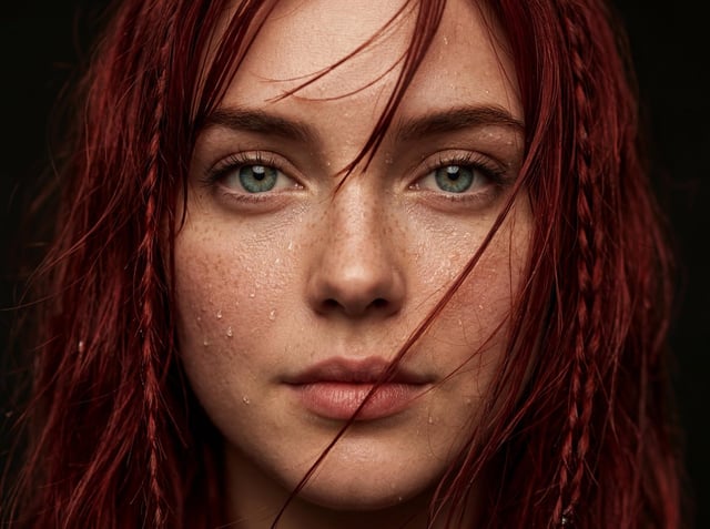 Using the uploaded image as the only reference. create an ultra-photorealistic cinematic close-up po