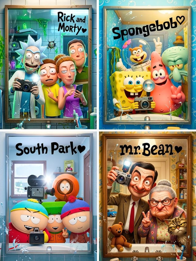High-quality stylized 3D CGI Pixar-style render, vertical 3:4 composition, the most iconic character
