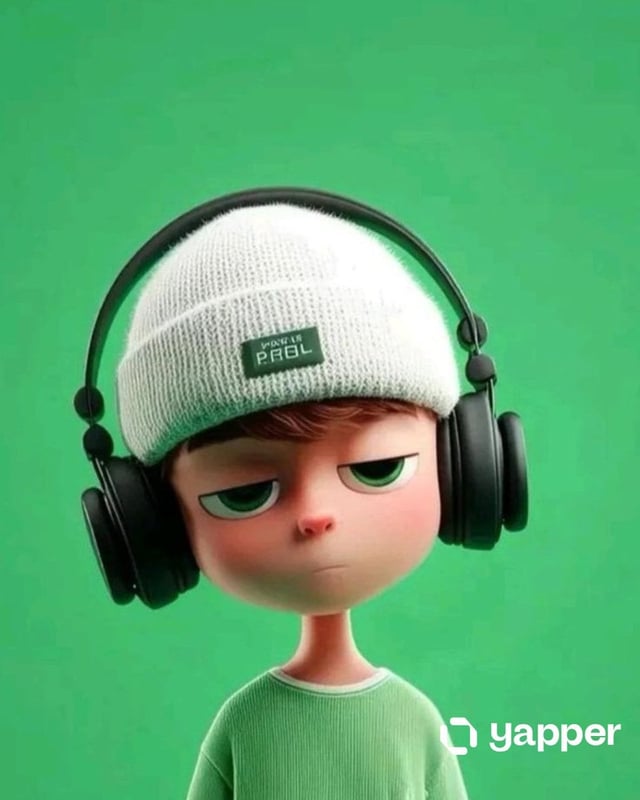 A stylized 3D cartoon boy character with a minimal, Pixar-like design, pale skin, slightly oversized