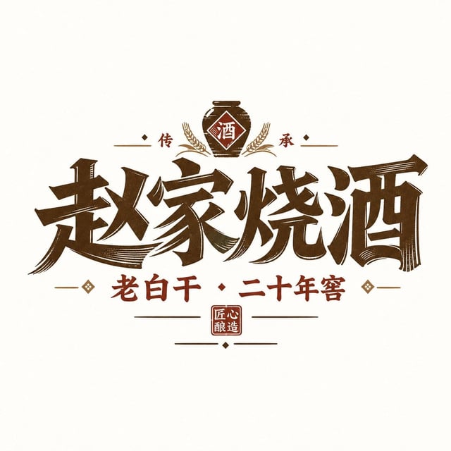 请根据用户输入的【品牌名 / 项目名】【副标题 / 产品名】【类型 / 行业】【品牌定位】【核心关键词】【情绪气质】【主色调】【辅助色】【画幅比例】，设计一个高完成度的「复古标题字标 Logo / R