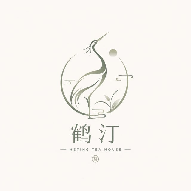 请根据用户输入的信息设计一个高完成度的「优雅动物徽记型 Logo / Elegant Animal Emblem Logo」。