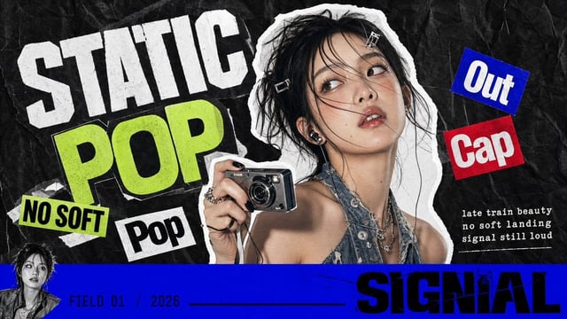 Create a 9:16 K-pop apocalypse ransom zine poster featuring [SUBJECT] [SUBJECT_ACTION], styled in [W