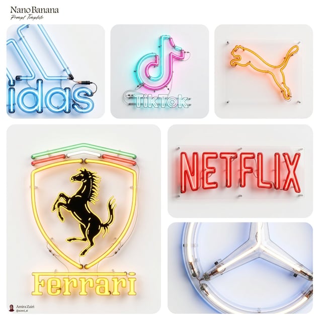 Create an ultra-detailed hyper-realistic 3D render of [logo], constructed from expertly bent neon tu