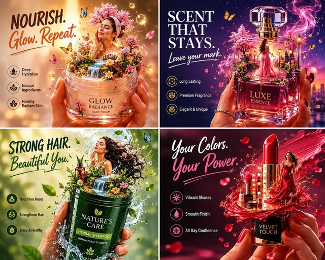 Create an ultra-detailed luxury commercial advertising poster.