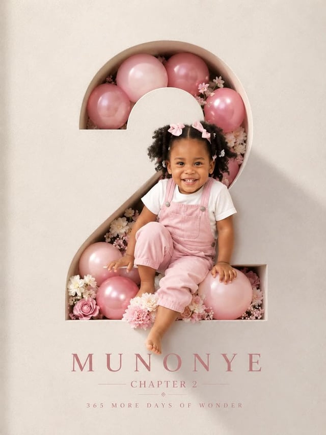 Professional luxury birthday poster, 3:4 ratio. Entire frame filled with a premium off white luxury 