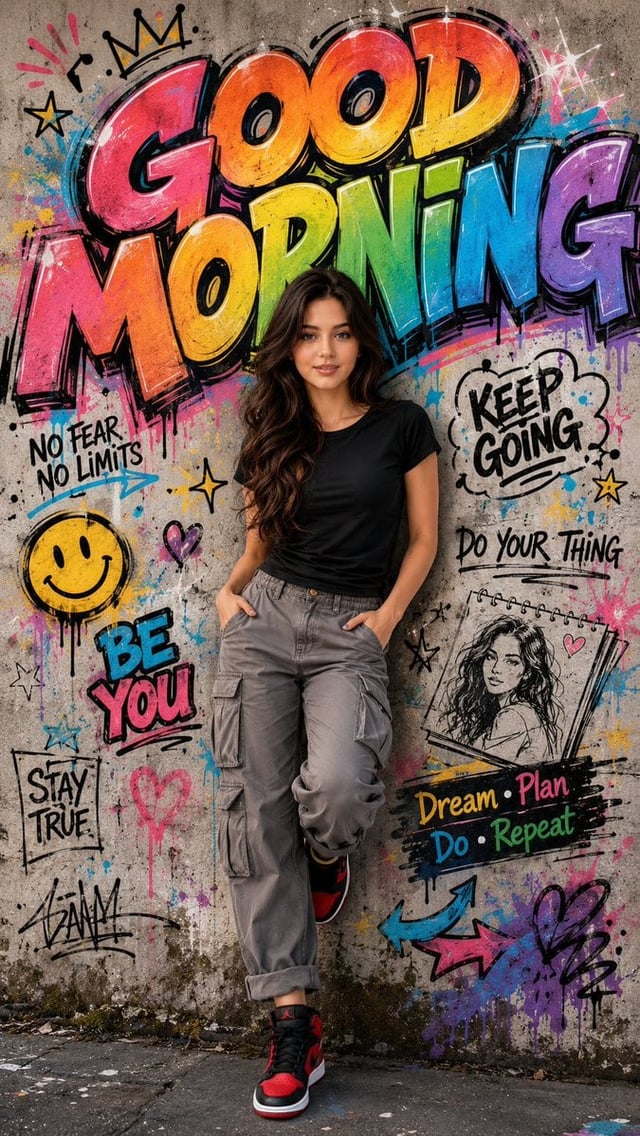 Ultra-realistic IMAX-level Netflix-style cinematic street-art fashion illustration poster, 9:16 vert