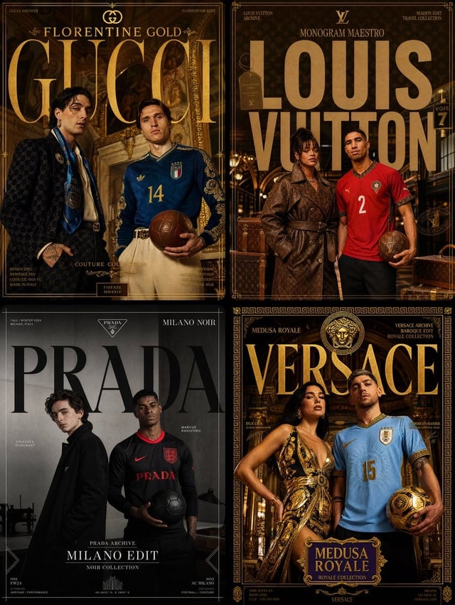 Gucci × Federico Chiesa - Florentine Gold 