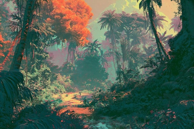 [Subject] portrayed in a Retro Technicolor Odyssey, with vibrant, oversaturated colors reminiscent o
