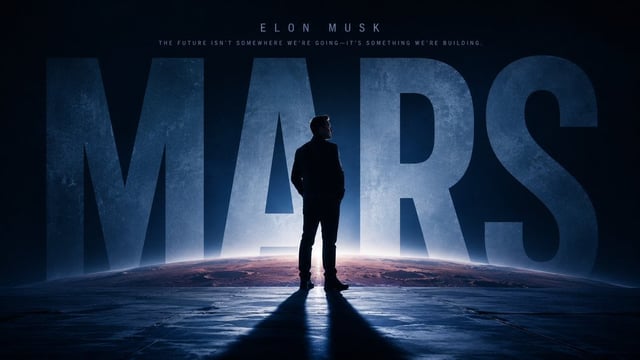 A striking minimalist cinematic poster with a solid [Background Color] textured backdrop. Massive di