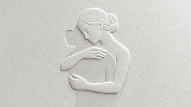 [Subject] rendered as a blind embossed paper artwork, subtle raised textures only, no ink, monochrom
