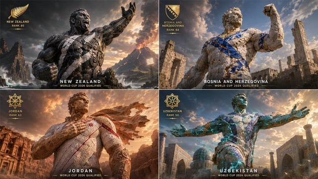 16:9, 2x2 grid, do this for 4 low rank teams at world cup 2026 void render_national_avatar(string na