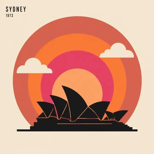 Create a high-quality [Subject] in a minimalist retro travel-poster style. Feature the subject as a 