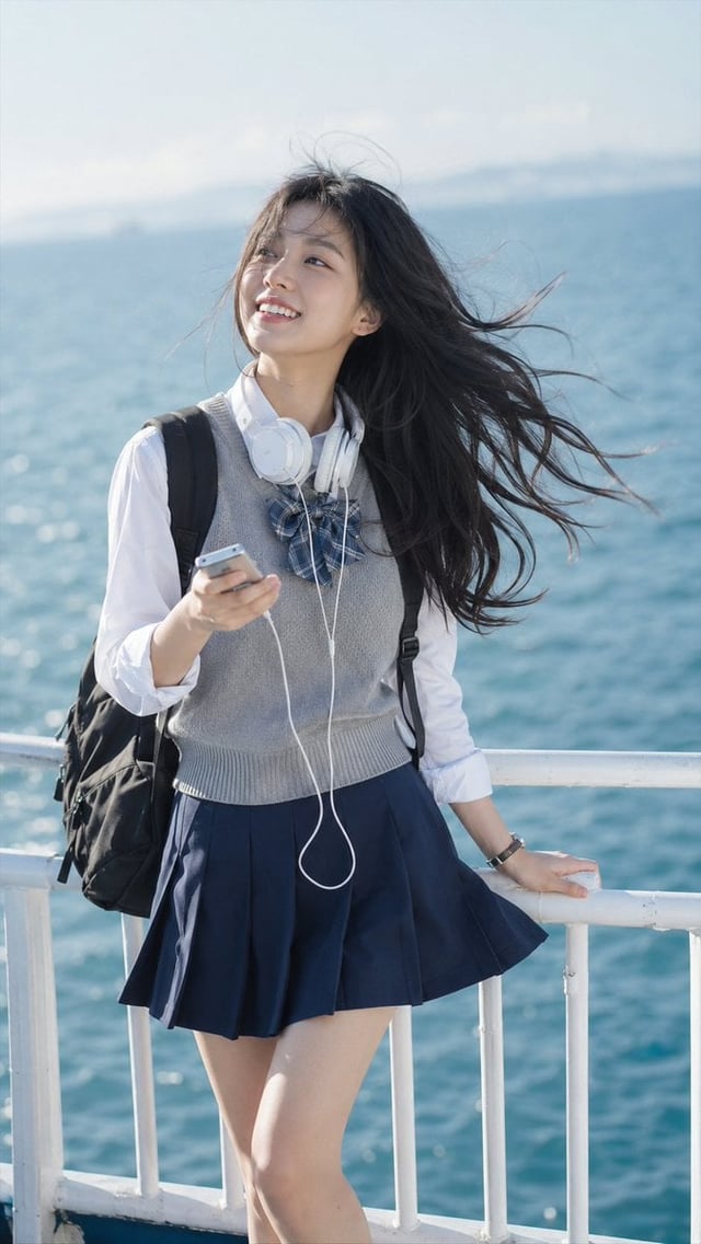 Create a realistic 9:16 portrait in the style of “When the Wind Rises”.