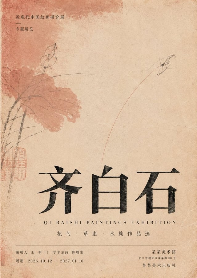 围绕[主题]生成带有旧书封面气质的图像：整体是一片温热淡红的纸质平面，主题不以写实主体占满画面，而被拆解成稀疏的线描、半透明色块、边缘裁切的附属形和极少量象征性痕迹，让画面先读到安静的大留白和出版物秩