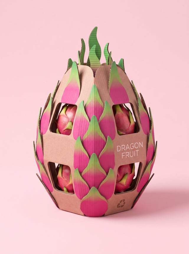 A high-quality professional product photography of a creative structural packaging design for [Item 