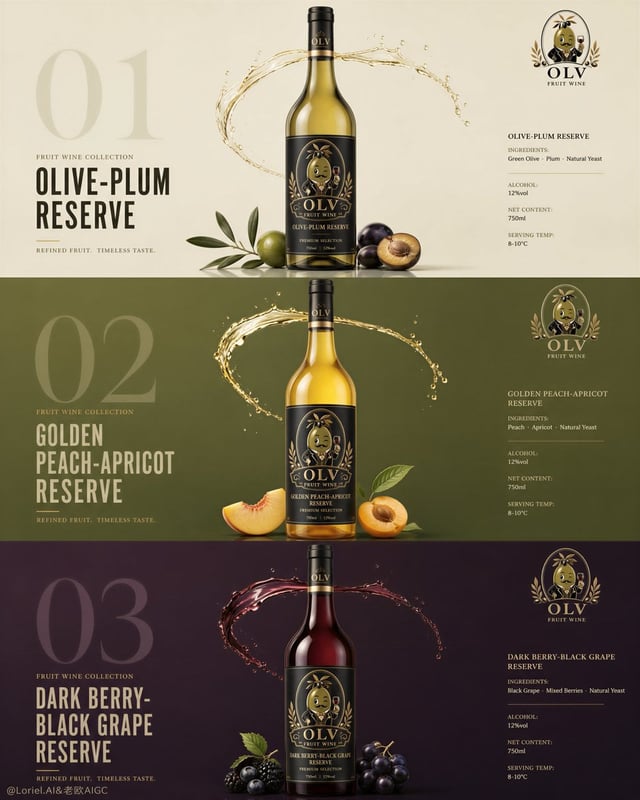 Create an ultra-premium vertical triptych Japanese dining campaign poster that fully preserves the e