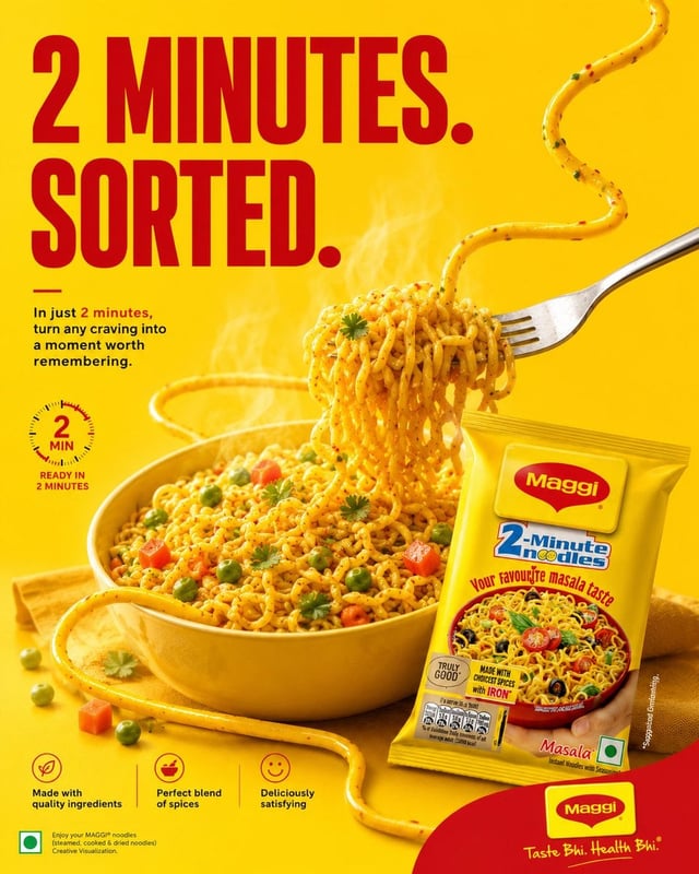 Act as an award-winning FMCG creative director, senior advertising art director, food photographer, 
