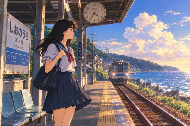 A timeless late-1980s to early-1990s Japanese anime illustration, masterfully hand-painted with rich