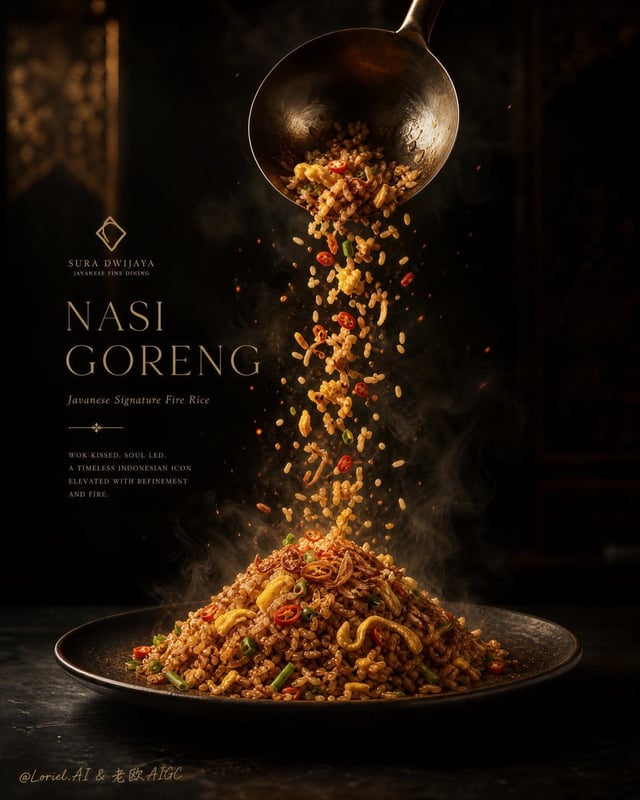 Create an ultra-premium annual key-visual poster for a top-tier Southeast Asian fine-dining restaura