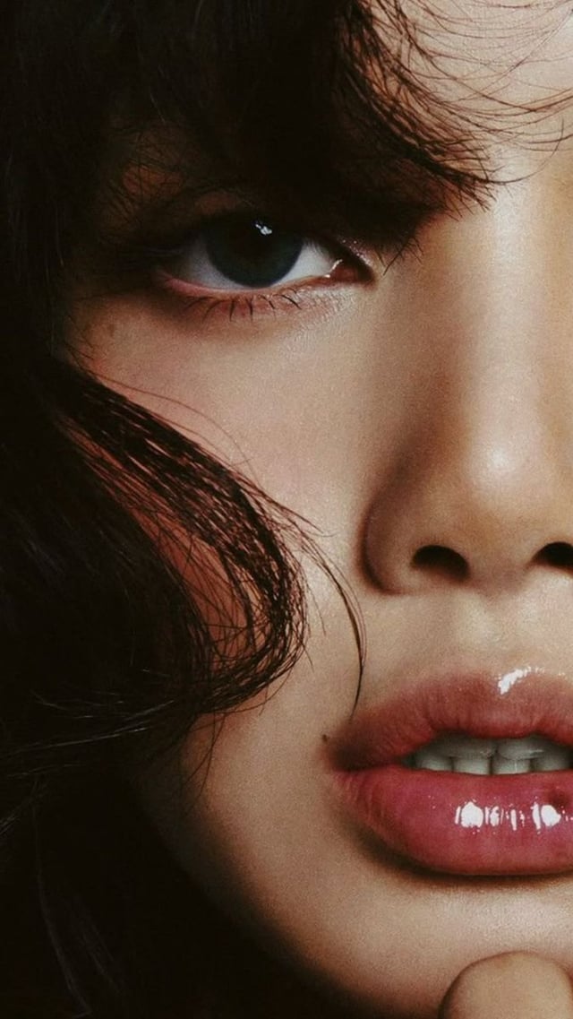 An ultra-realistic editorial beauty portrait featuring an exceptionally attractive young East Asian 