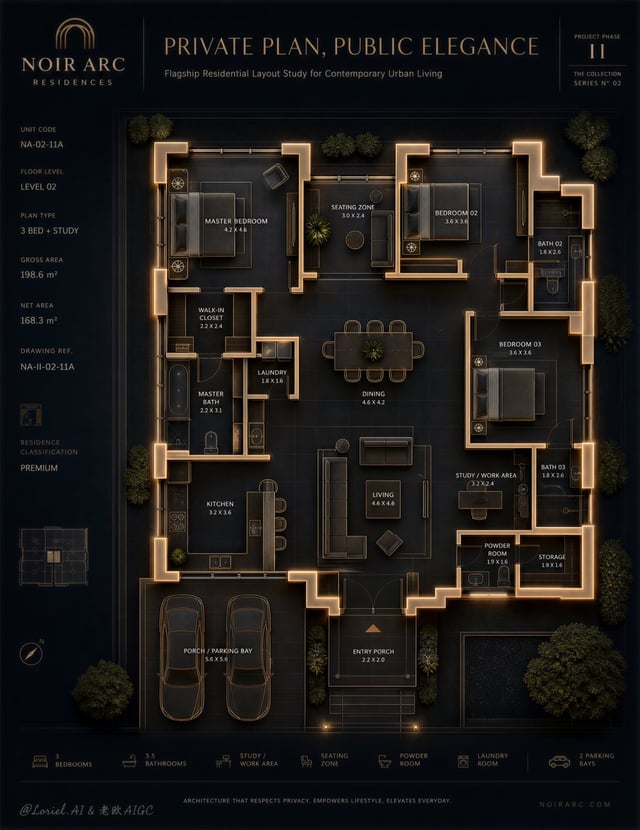 Create a world-class official real estate sales poster for a self-created premium interior property 