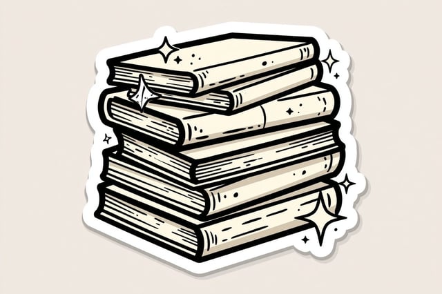 Die-cut sticker icon of a [Subject], bold thick black linework, hand-drawn retro line art style, sma