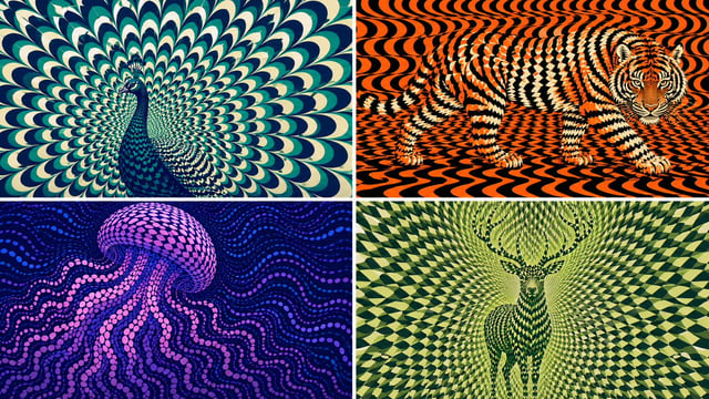2x2 grid, 16:9 AI picks subjects class OpArtSubjectField:      def __init__(self, subject="[Subject]
