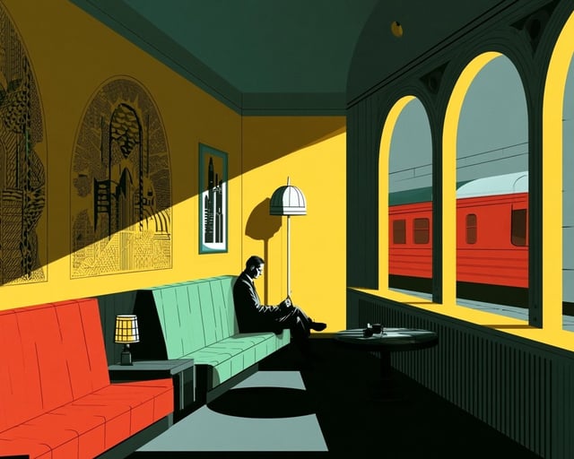 Midjourney AI generated image by @tisch_eins