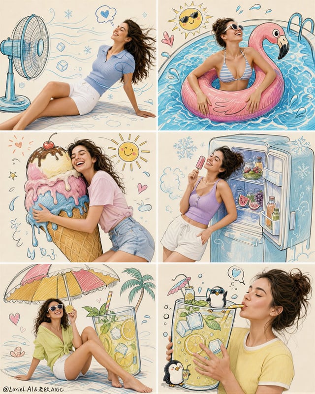 Create an ultra-premium hybrid summer lifestyle campaign poster that strengthens one unforgettable t