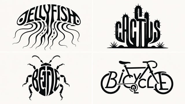 2x2 grid, 16:9, ai picks subjects: input: word_or_phrase = [Word Or Phrase] form_system = [Creature 