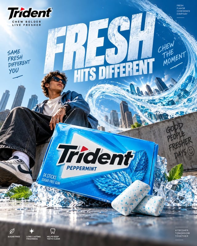 Act as a Social Media Art Director and Digital Collage Artist specializing in high-end FMCG advertis