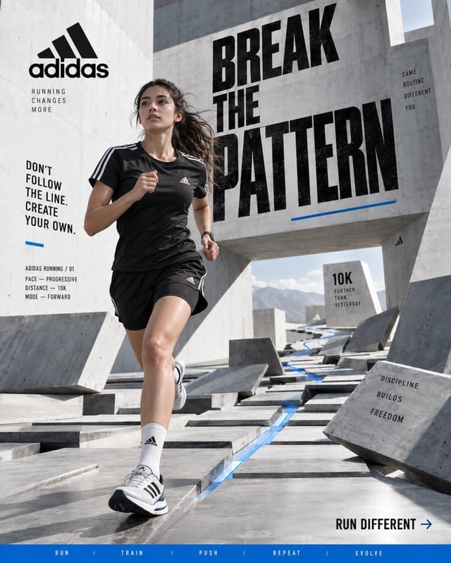 ADIDAS — “BREAK THE PATTERN”