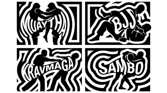 2x2 grid, 16:9, do this for 4 hardest martial arts: DISPLAY_WORD ::= derive_short_display_word(TOPIC