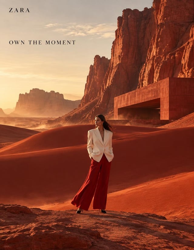 ZARA × RED DESERT
