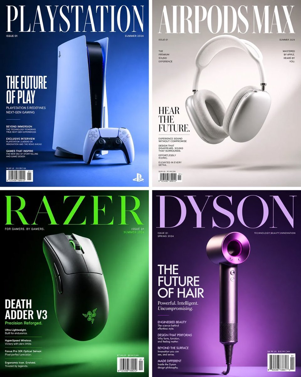 AI art: A world-class luxury magazine cover, 4:5 ratio, featuring... | GPT Image | @TechieBySA