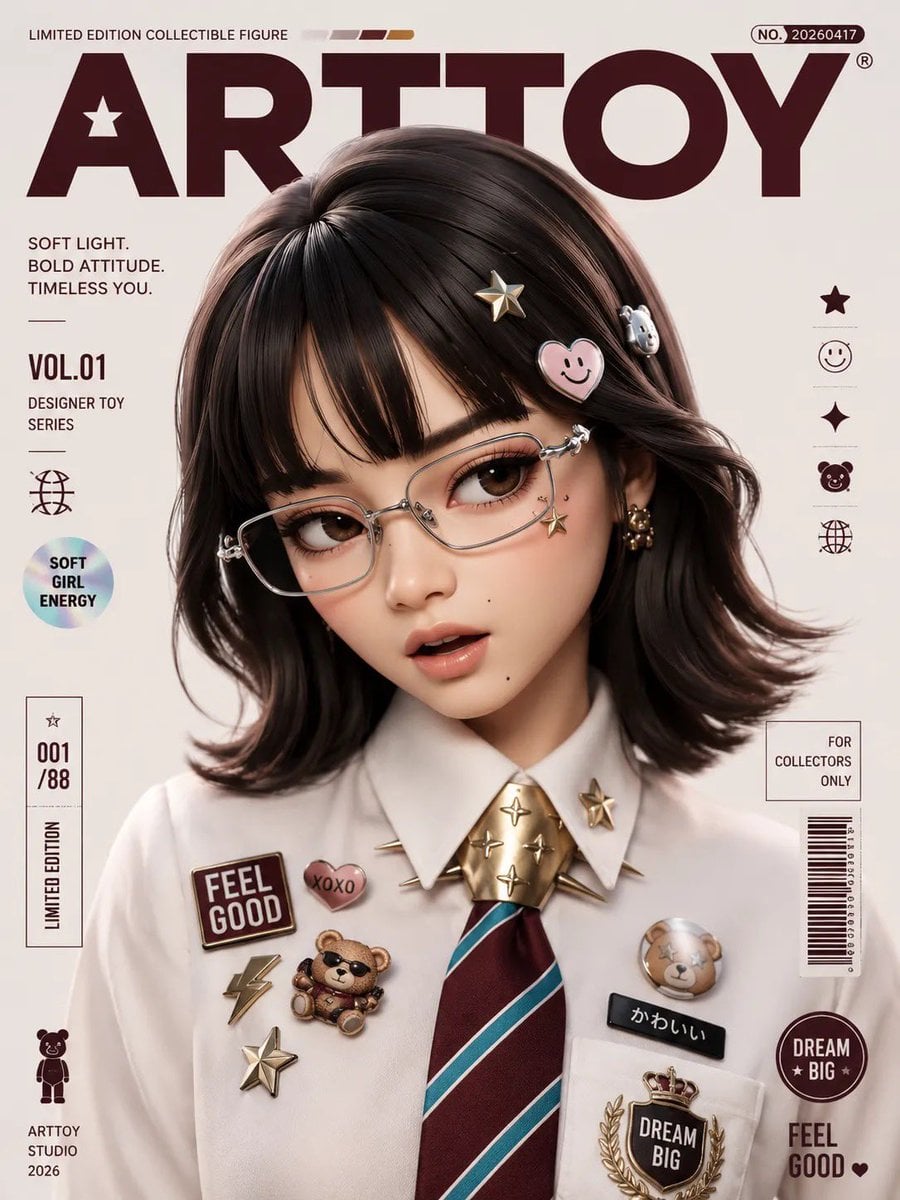 Comic poster template from MeiGen