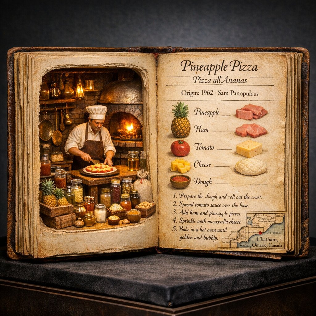 DO This For Pineapple Pizza: <instruction> sample 1