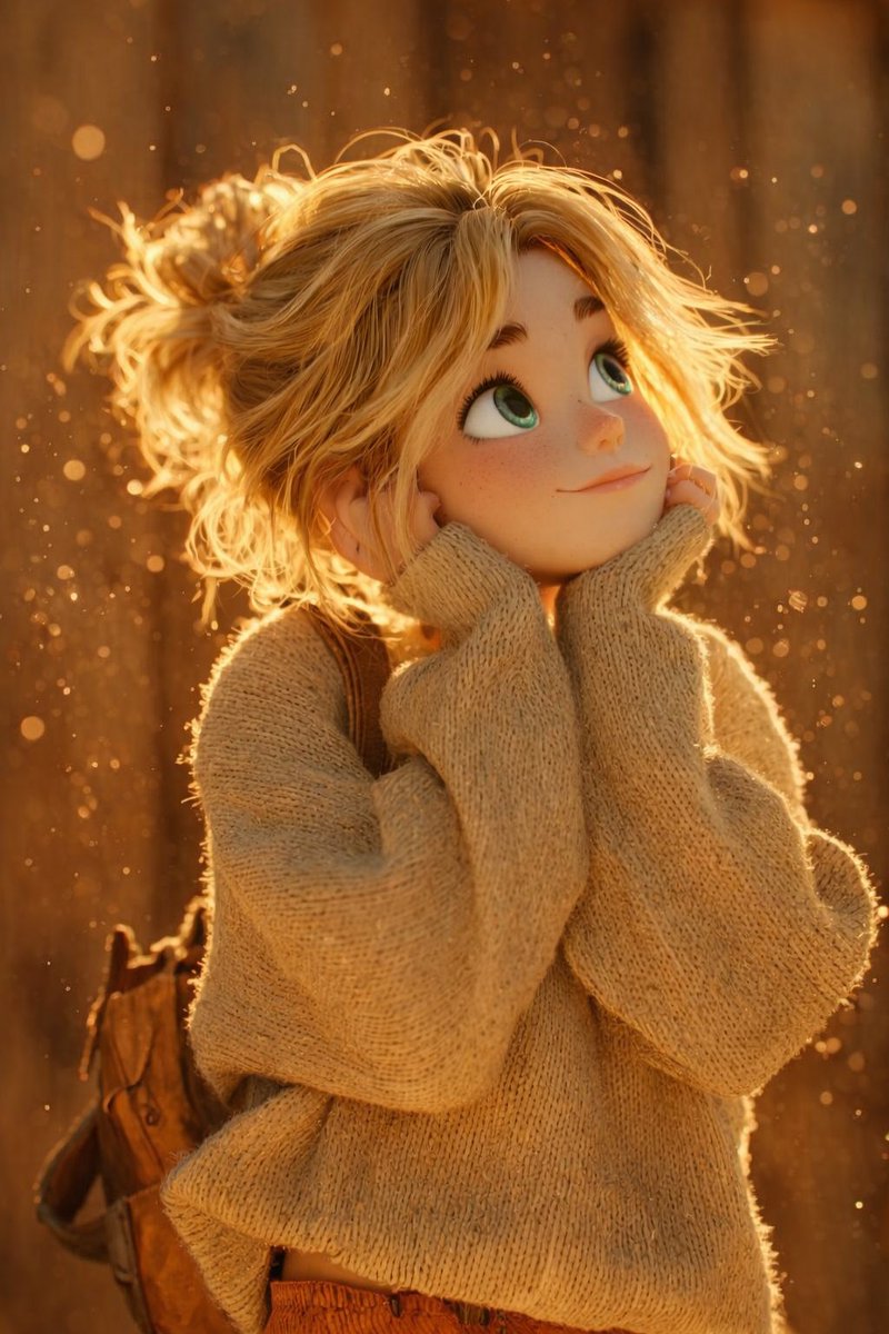 The Scene IS Lit BY Warm Golden Hour Sunlight, With sample 1