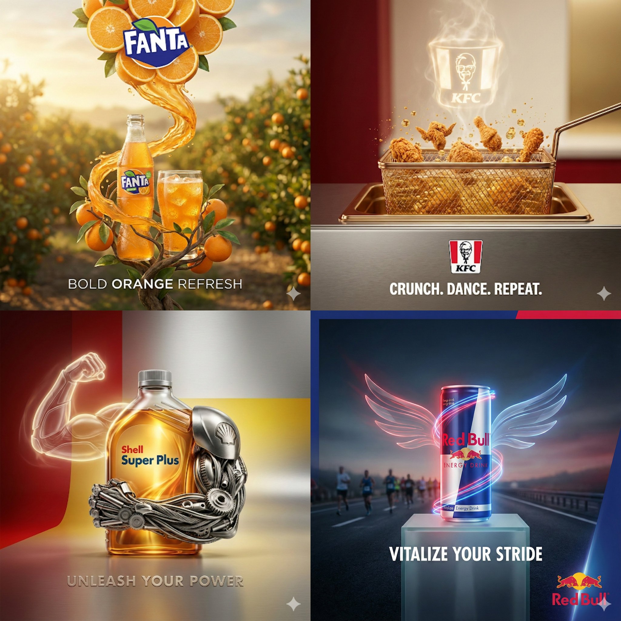 Realistic Yet Surreal Creative Advertisement For Subject IN The Subject sample 1