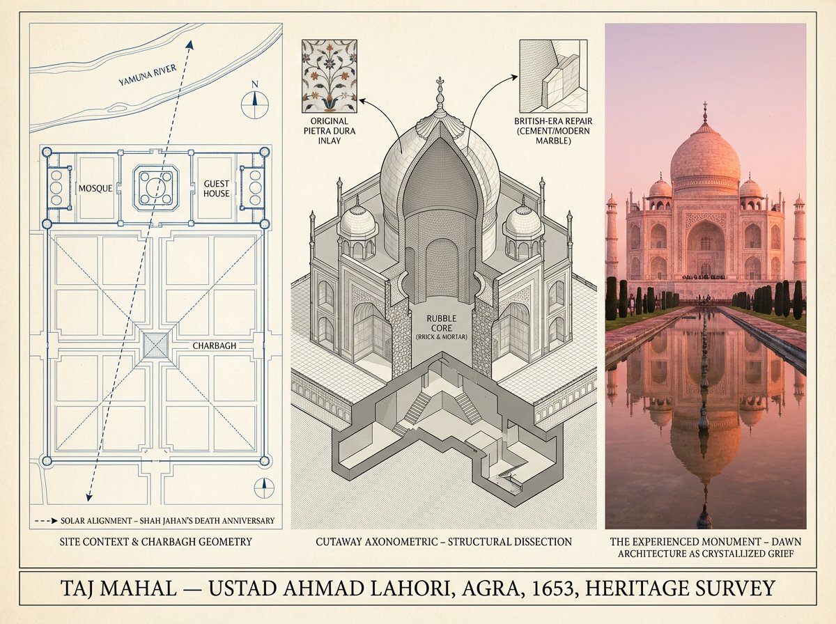 Preservation Architects Survey Board For Subject — Subject. Left Section: sample 3