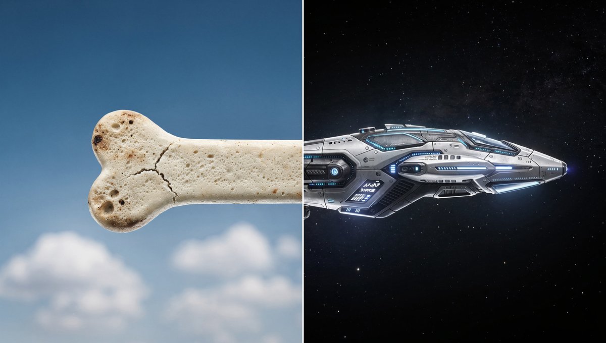 Photorealistic Image, Split Down The Middle. ON The Left Side, sample 4