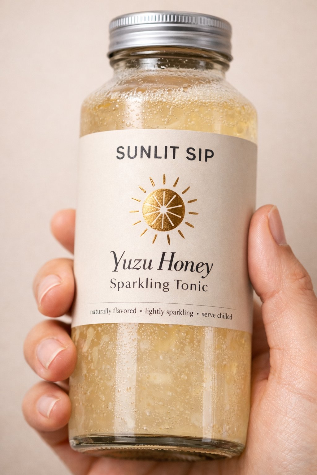 Tight Close-up Commercial Product Photo OF A Premium Subject Labeled sample 3