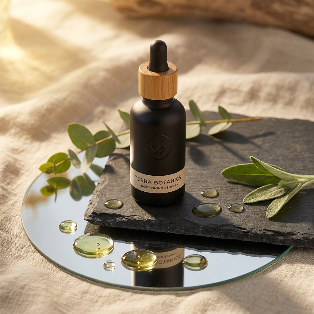 High-end Editorial Studio Photograph OF A (product Form, E.g. Bottle, sample 3